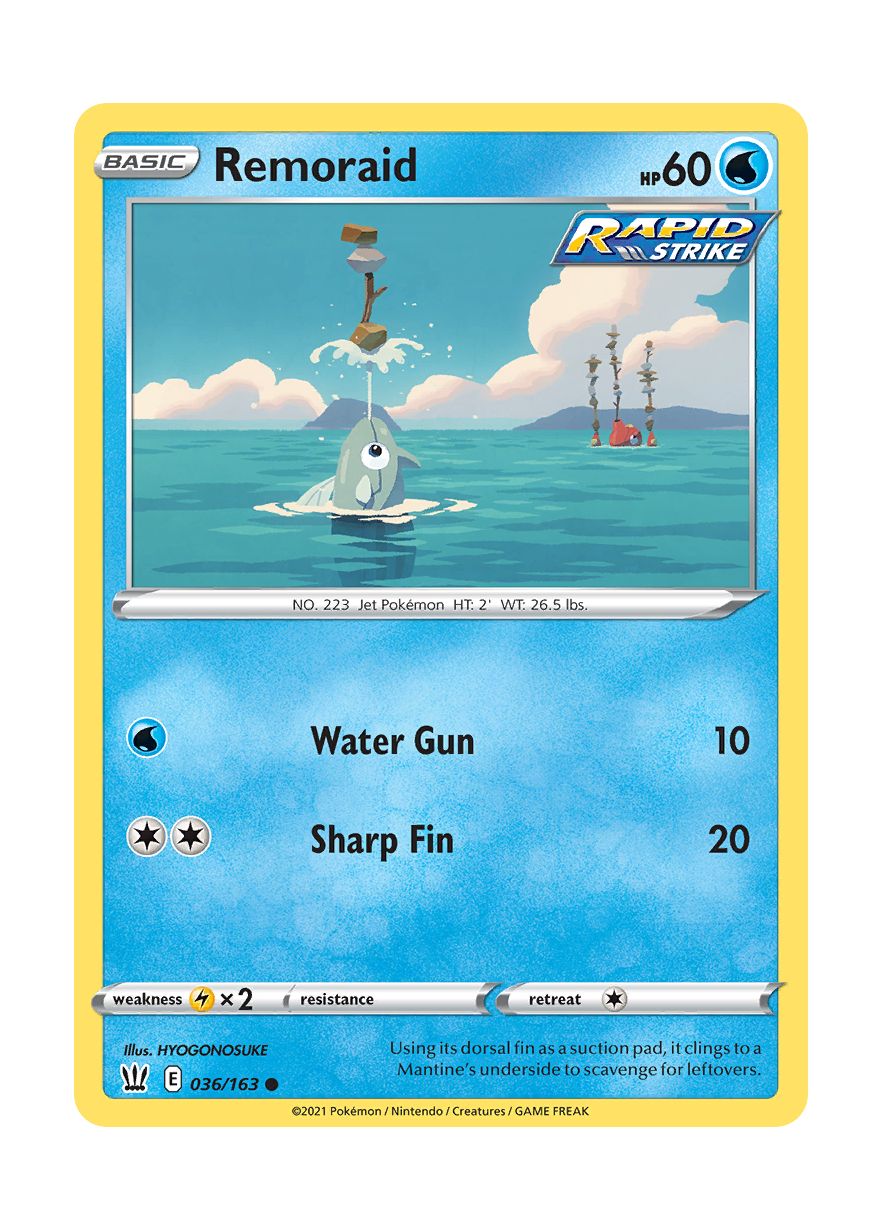 Remoraid (036/163) - Battle Styles
