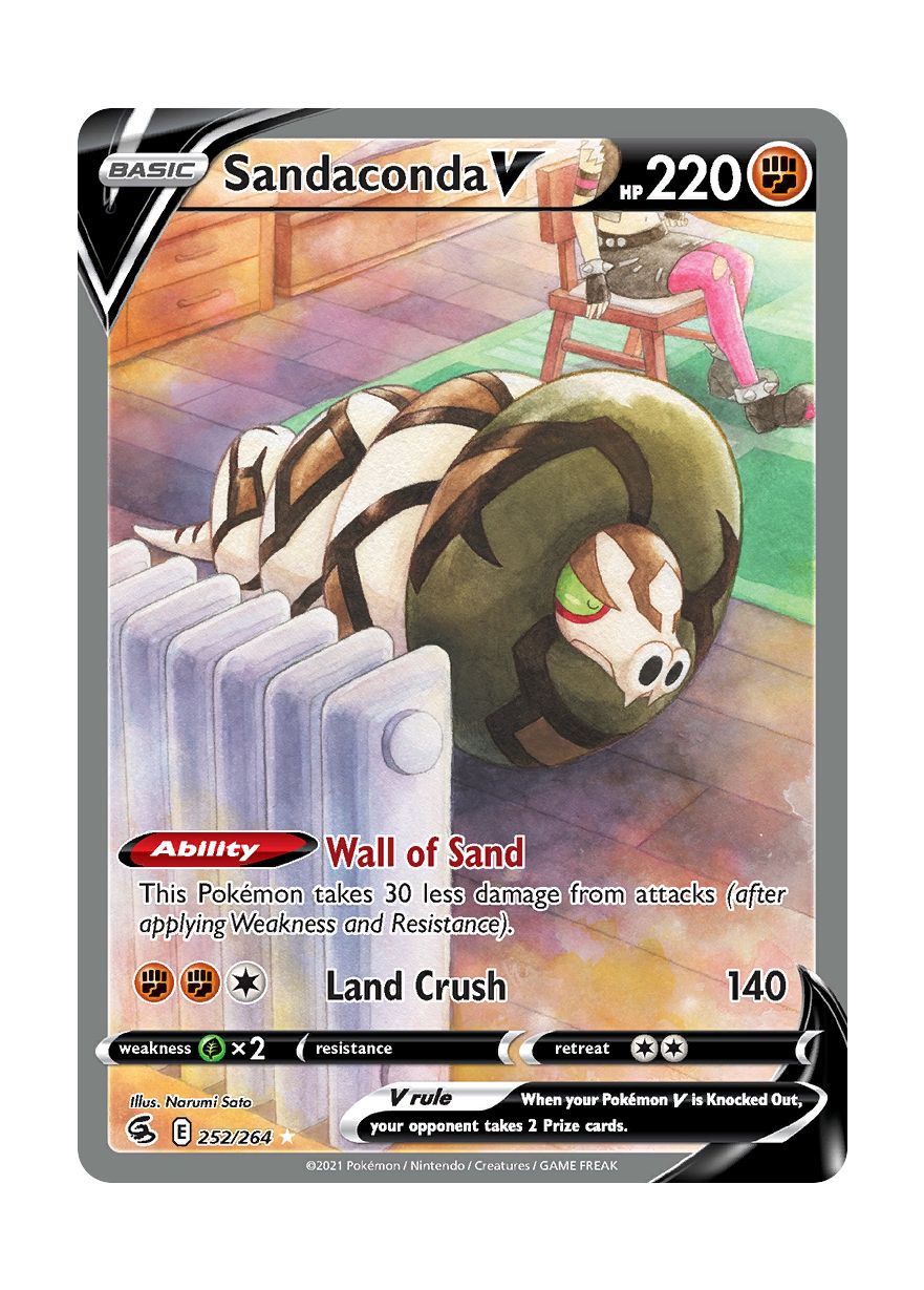 Sandaconda V (252/264) - Fusion Strike