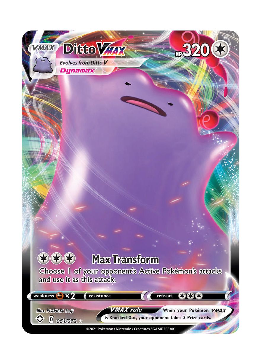 Ditto VMAX (051/72) - Shining Fates