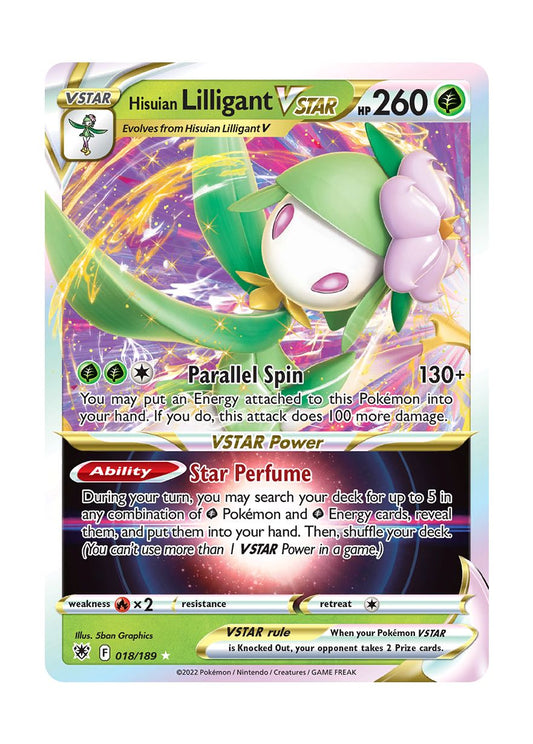 Hisuian Lilligant VSTAR (018/189) - Astral Radiance