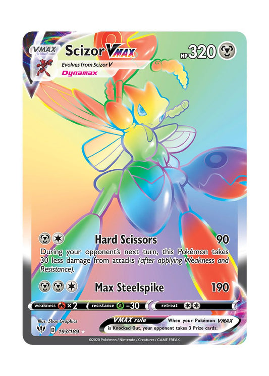 Scizor VMAX (193/189) - Darkness Ablaze