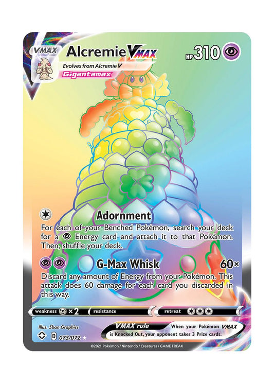 Alcremie VMAX (073/72) - Shining Fates