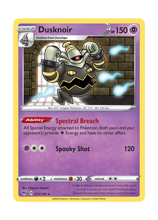 Dusknoir (071/185) - Vivid Voltage
