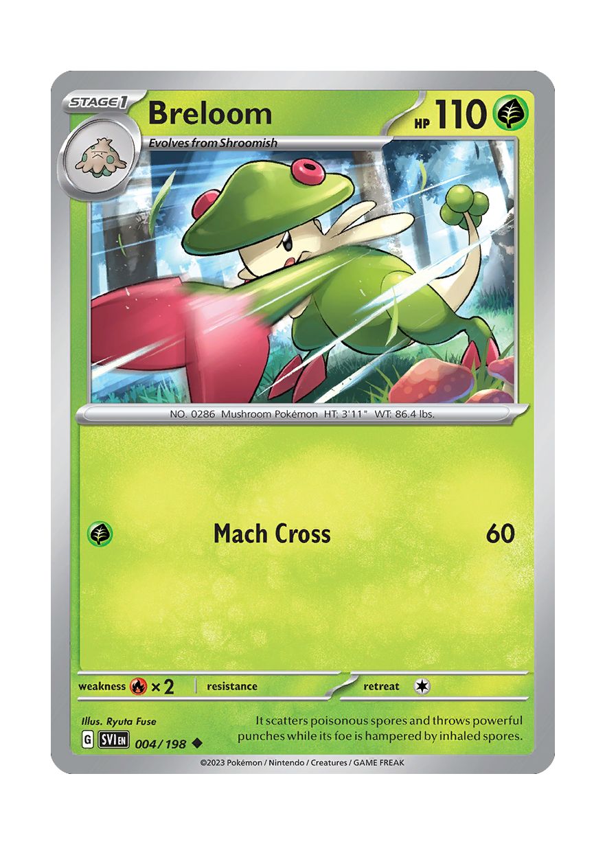 Breloom (4/198) - Scarlet & Violet