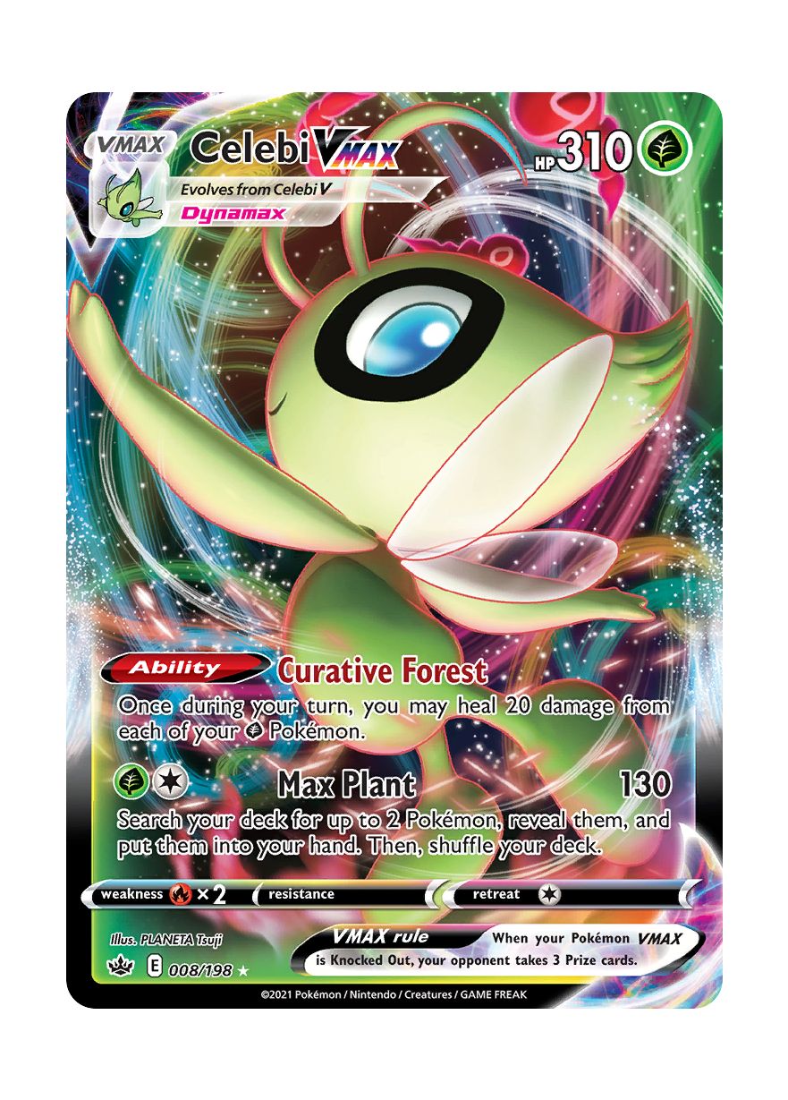 Celebi VMAX (008/198) - Chilling Reign