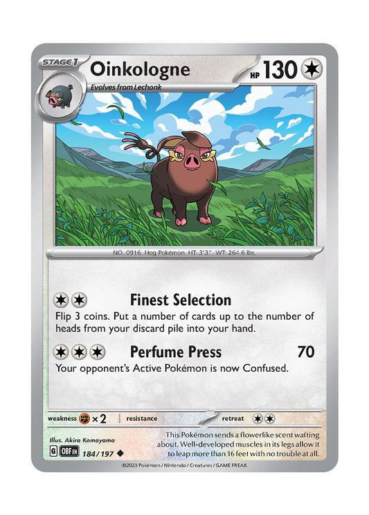 Oinkologne (184/197) - Obsidian Flames