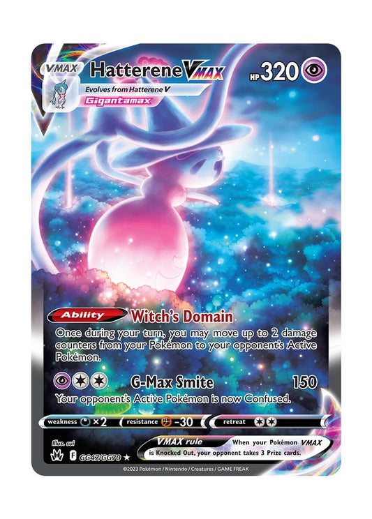 Hatterene VMAX (GG47/70) - Crown Zenith Galarian Gallery