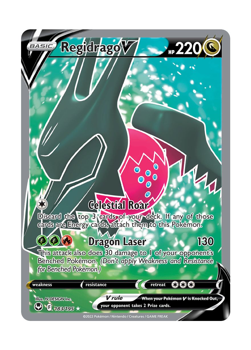 Regidrago V (183/195) - Silver Tempest