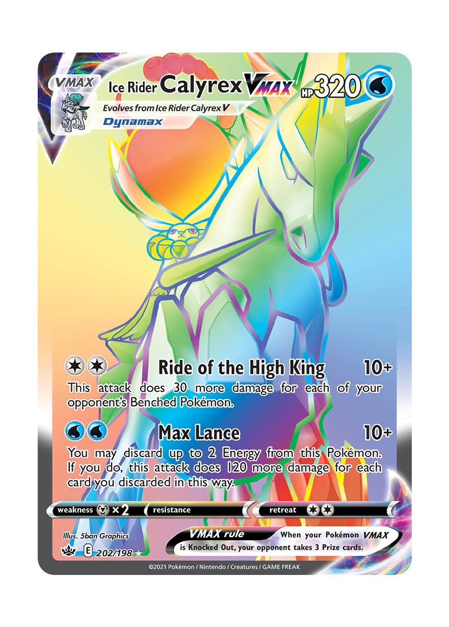 Ice Rider Calyrex VMAX (202/198) – Torena
