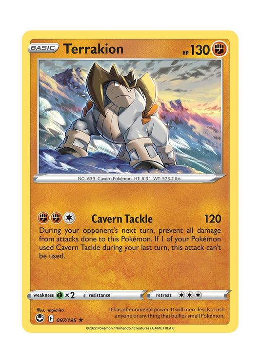 Terrakion (097/195) - Silver Tempest