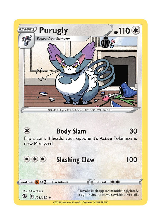 Purugly (128/189) - Astral Radiance