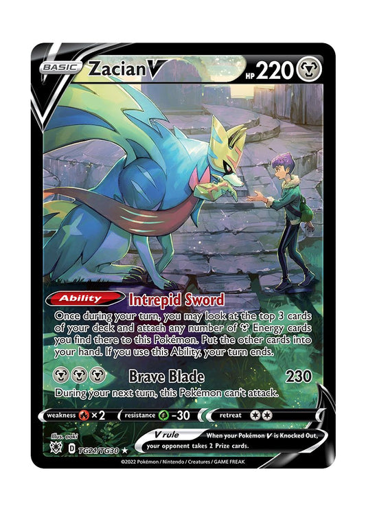 Zacian V (TG21/30) - Astral Radiance Trainer Gallery