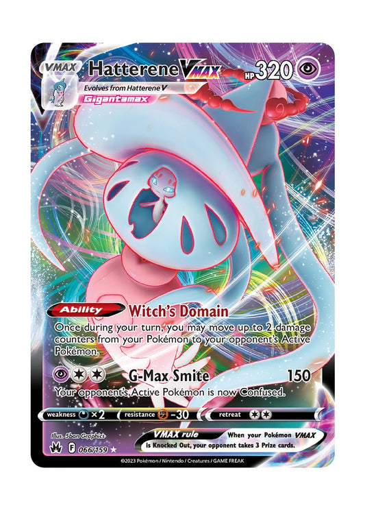 Hatterene VMAX (066/159) - Crown Zenith