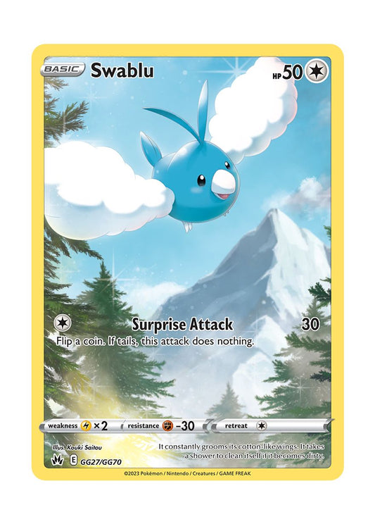 Swablu (GG27/70) - Crown Zenith Galarian Gallery