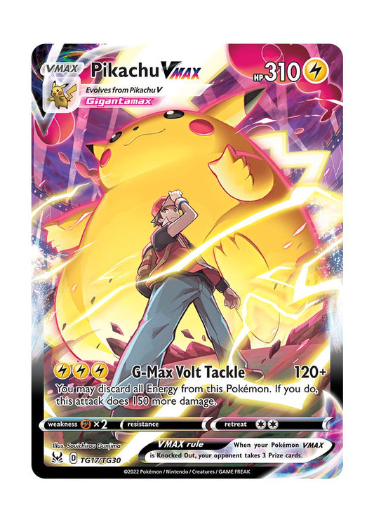 Pikachu VMAX (TG17/30) - Lost Origin Trainer Gallery
