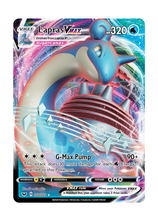 Lapras VMAX (050/202) - Sword & Shield