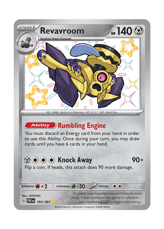 Revavroom (193/91) - Paldean Fates