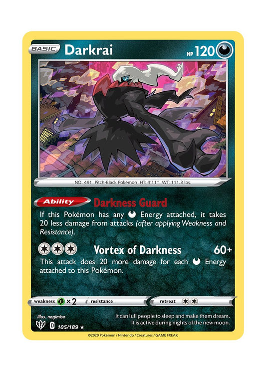 Darkrai (105/189) - Darkness Ablaze