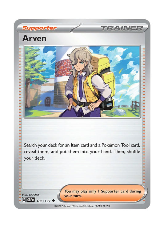 Arven (186/197) - Obsidian Flames