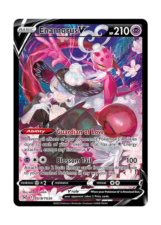 Enamorus V (TG18/30) - Lost Origin Trainer Gallery