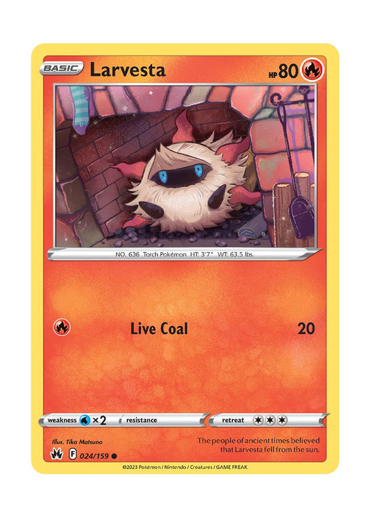 Larvesta (024/159) - Crown Zenith