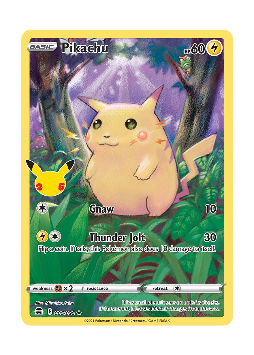 Pikachu (005/25) - Celebrations