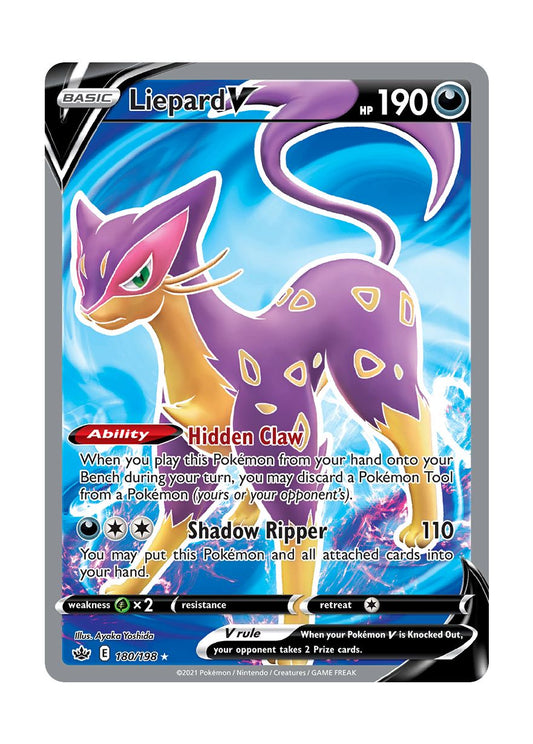 Liepard V (180/198) - Chilling Reign