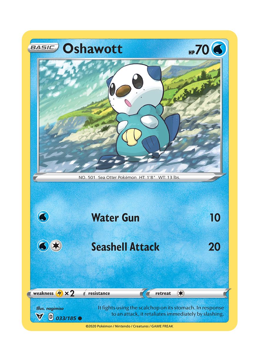 Oshawott (033/185) - Vivid Voltage