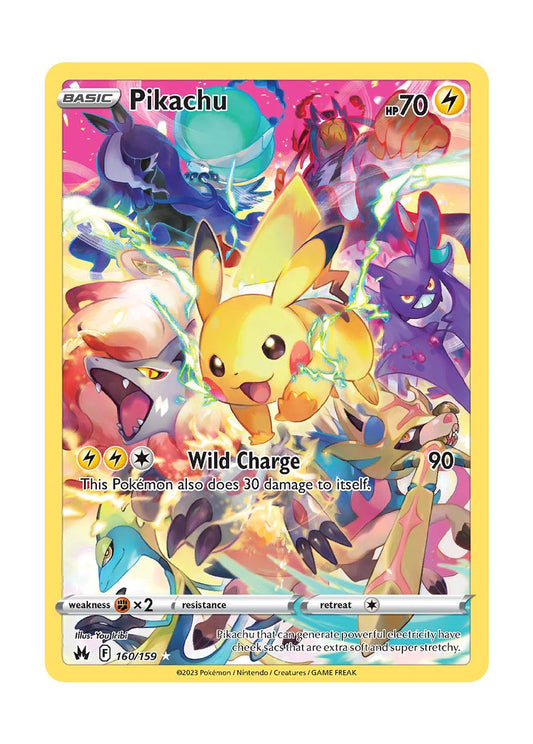 Pikachu (160/159) - Crown Zenith