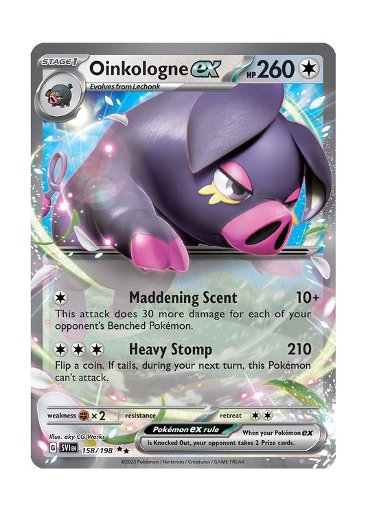 Oinkologne ex (158/198) - Scarlet & Violet