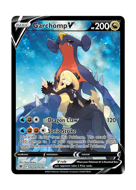 Garchomp V (TG23/30) - Astral Radiance Trainer Gallery