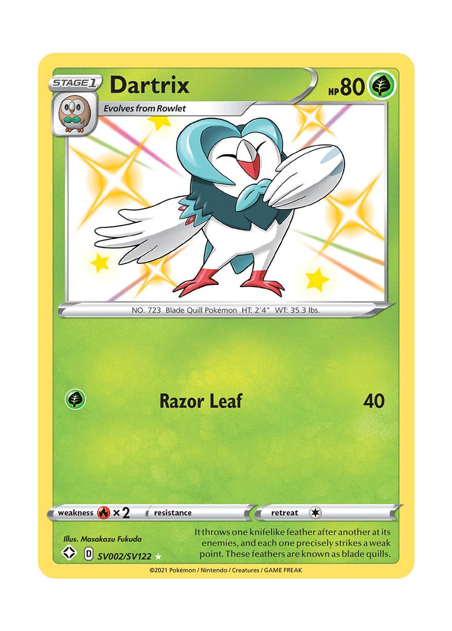 dartrix pokemon card Dartrix (SV002/122) – Torena