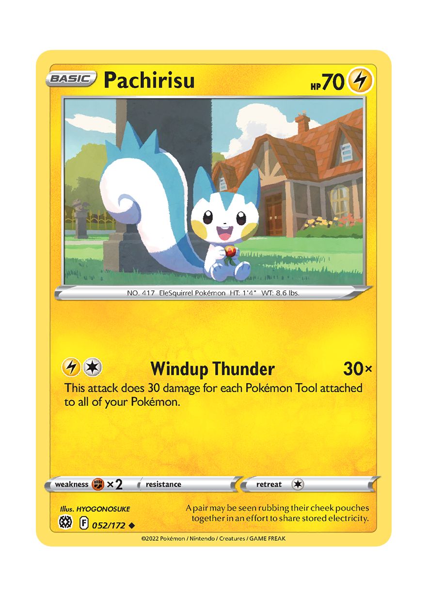 Pachirisu (052/172) - Brilliant Stars
