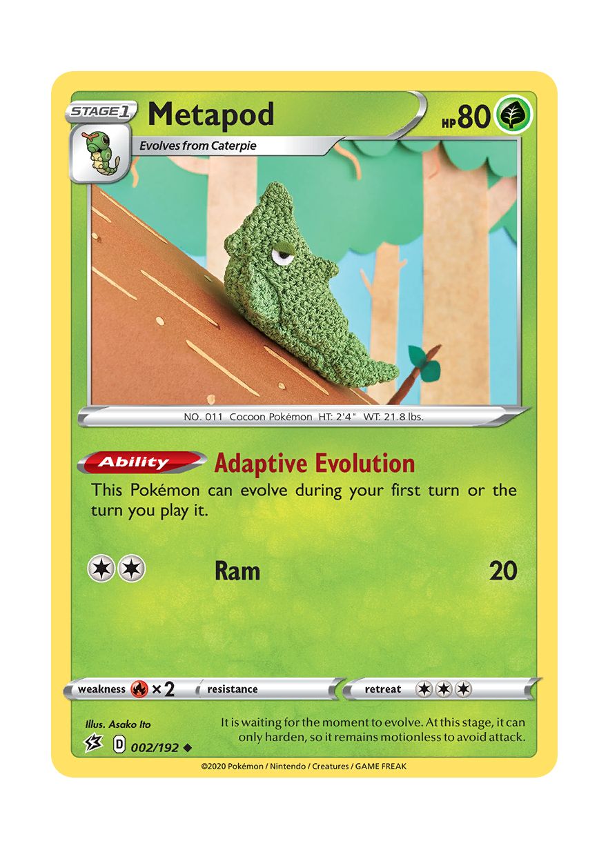 Metapod (002/192) - Rebel Clash