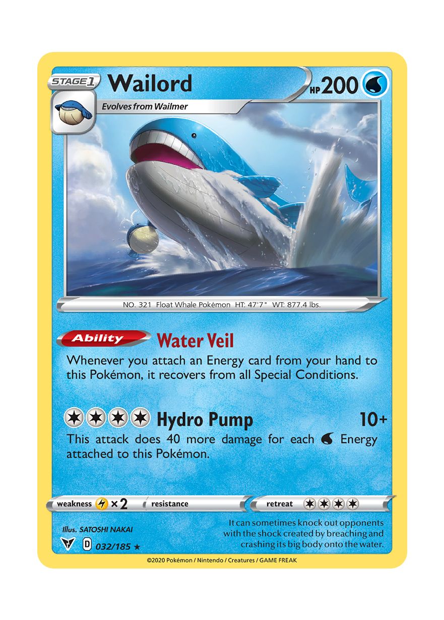 Wailord (032/185) - Vivid Voltage