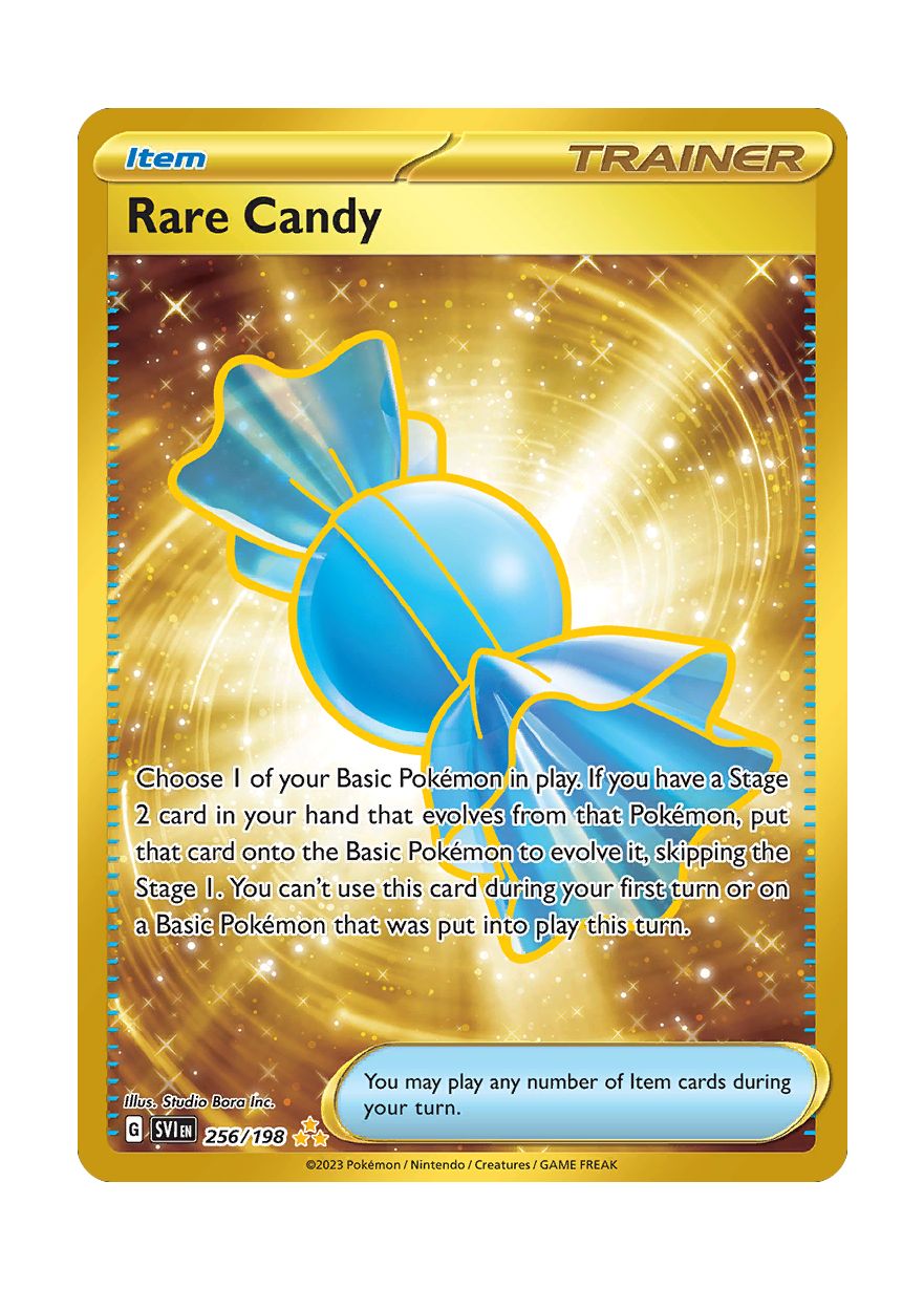 rare candy pokemon scarlet and violet card Rare Candy (256/198) – Torena