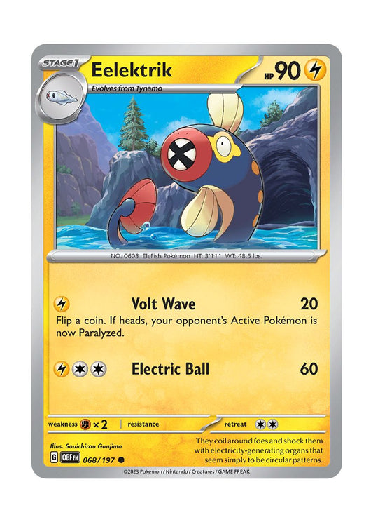 Eelektrik (68/197) - Obsidian Flames