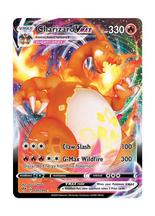 Charizard VMAX (020/189) - Darkness Ablaze