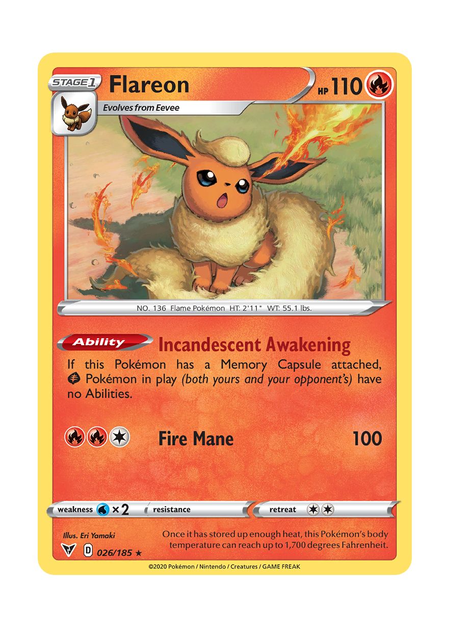 Flareon (026/185) - Vivid Voltage