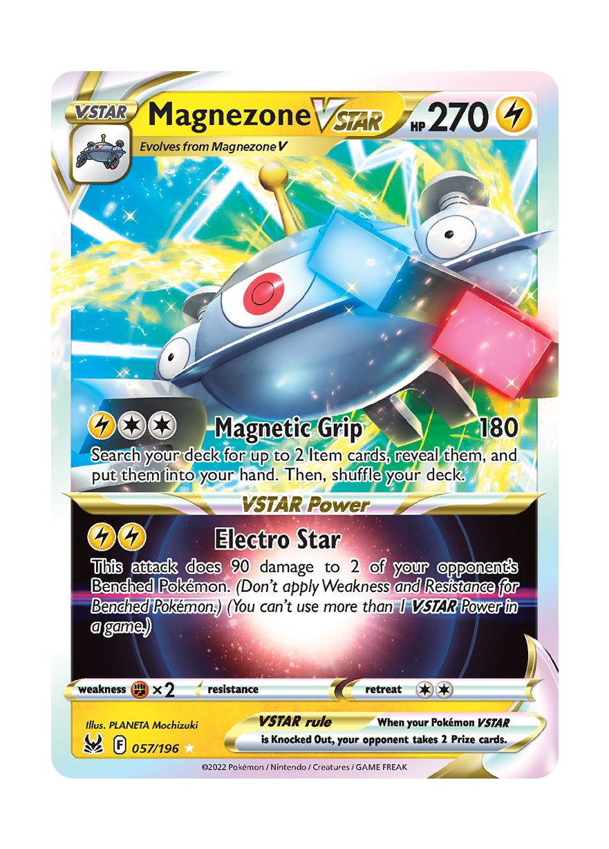 magnezone pokemon card Magnezone VSTAR (057/196) – Torena