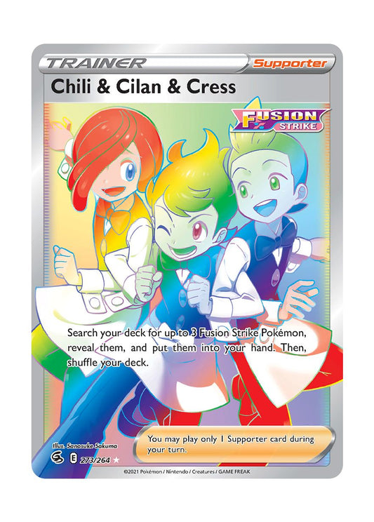 Chili & Cilan & Cress (273/264) - Fusion Strike