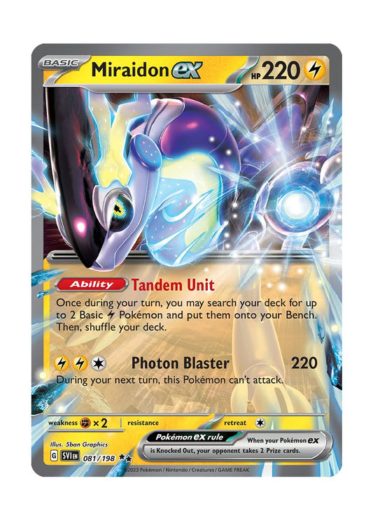 Miraidon ex (81/198) - Scarlet & Violet