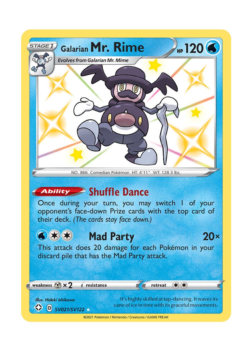 Galarian Mr. Rime (SV021/122) - Shiny Vault