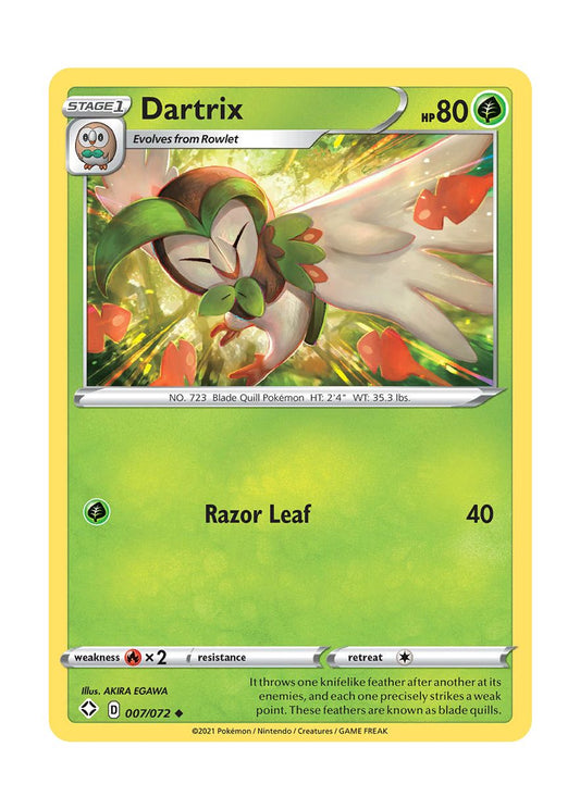 Dartrix (007/72) - Shining Fates