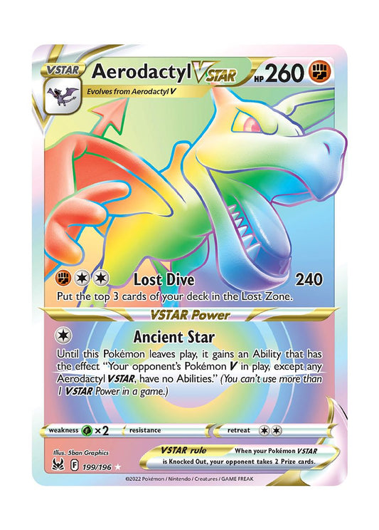 Aerodactyl VSTAR (199/196) - Lost Origin