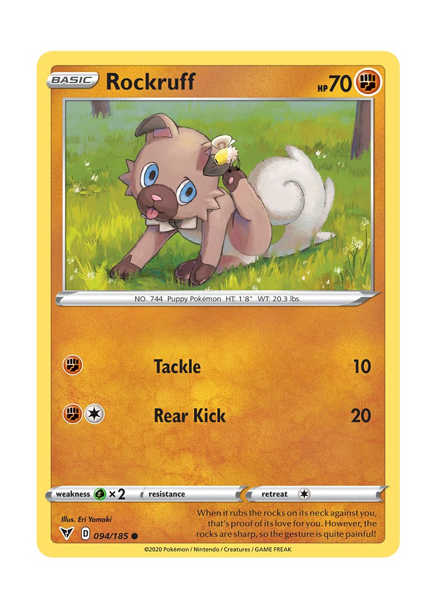 Rockruff (094/185) - Vivid Voltage