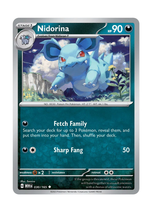 Nidorina (30/165) - 151