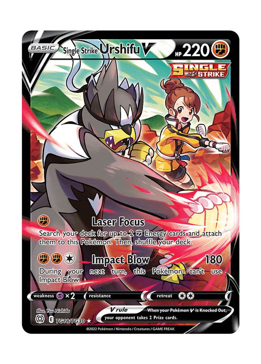 Single Strike Urshifu V (TG18/30) - Brilliant Stars Trainer Gallery