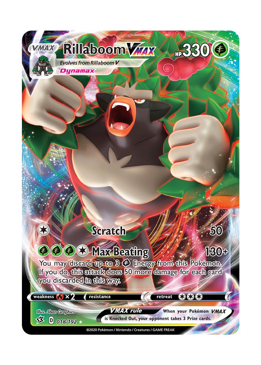 Rillaboom VMAX (018/192) - Rebel Clash