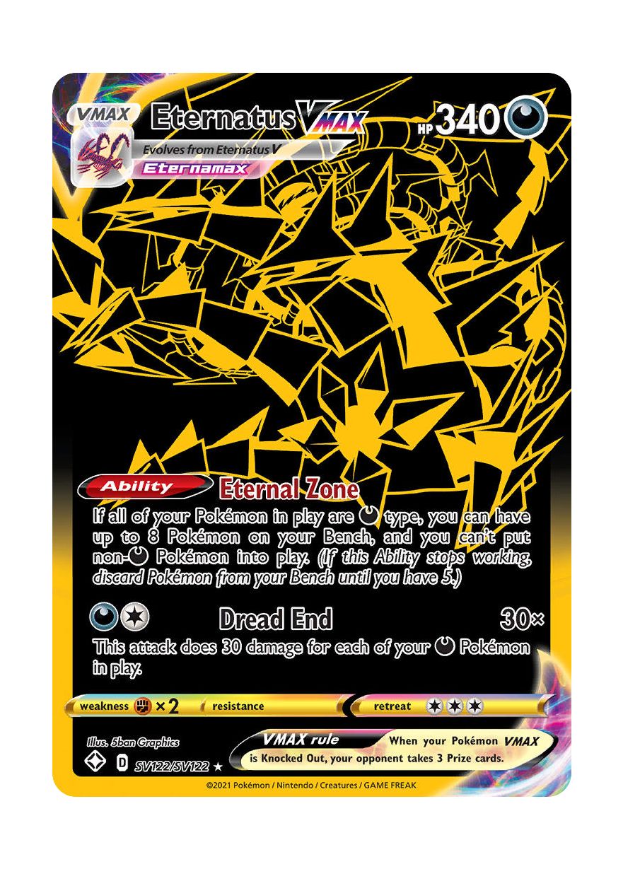 Shops Pokemon Eternatus VMAX card